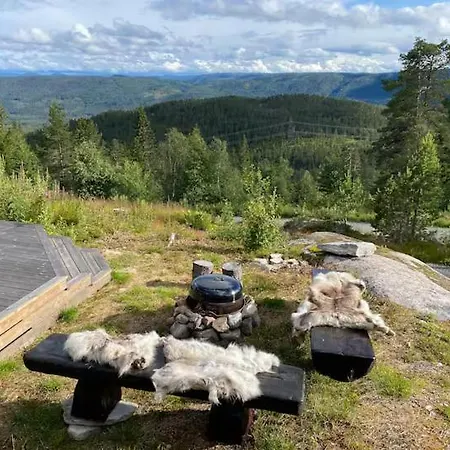 Blefjell Med Fantastisk Utsikt Kongsberg